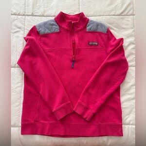 Vineyard Vines Vibrant Pink Pullover